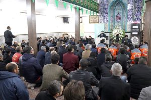 مراسم یادبود درگذشت پاکبان کرجی برگزار شد