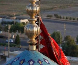 راز پرچم سرخ مسجد جمکران مشخص شد