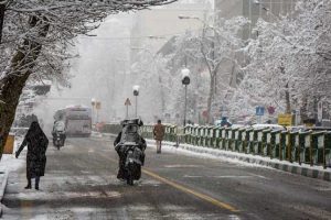 بارش برف و باران تا پنجشنبه ادامه دارد