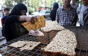 برای خنک کردن نان از میزهای بیرون نانوایی ها استفاده نکنید!