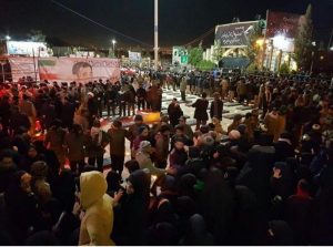 پس از انتقام سخت سپاه؛ پیکر سپهبد سلیمانی به خاک سپرده شد