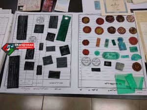 انهدام باند جاعلین اسناد در ماهدشت کرج + عکس