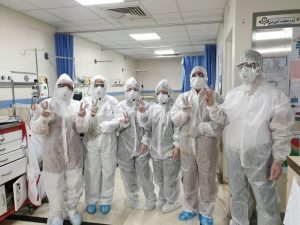 تصاویری از کادر درمان و مبارزه با کرونا در البرز