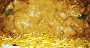 طرز تهیه چیکن استراگانف