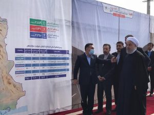 آزادراه همت – کرج با حضور رییس جمهوری افتتاح شد
