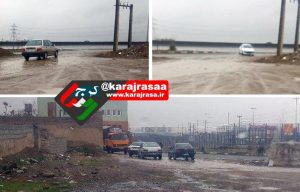 یک خروجی کرج باز ماند تا شهر را تحت تاثیر قرار دهد + عکس