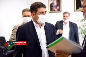 دیدار استاندار البرز و شهردار کرج با رئیس سازمان برنامه و بودجه کشور