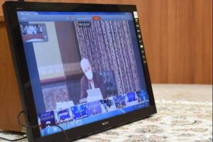 جلسه ستاد ملی مقابله با کرونا به ریاست روحانی با حضور استانداران کشور