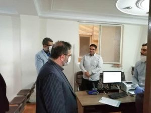 بازدید سرزده رئیس کل دادگستری استان البرز از کشیک دادسرای کرج
