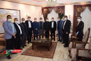 دیدار شهردار و اعضای شورای شهر مشکین دشت با استاندار البرز