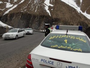 اجرای محدودیت ترافیکی در جاده چالوس محدوده شهرستانک