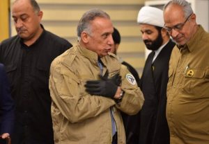 نخست وزیر عراق یونیفرم حشد الشعبی را بر تن کرد