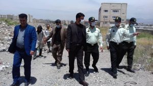 بازدید دادستان فردیس از گرمخانه و مرکز جمع‌آوری زباله