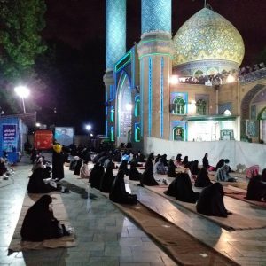 مراسم شب بیست و یکم ماه رمضان در جوار امامزاده حسن (ع)