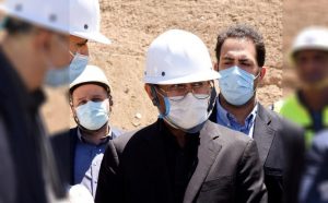 بازدید استاندار از روند تکمیل نخستین بیمارستان یون درمانی کشور در البرز