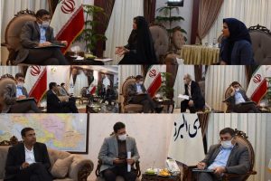 دیدار استاندار البرز با جمعی از فعالان اقتصادی استان