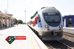 خط دوم راه آهن کرج – قزوین توسط رئیس جمهور در البرز افتتاح شد