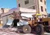سه باب تجاری غیر مجاز در فردیس تخریب شد