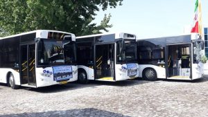 رونمایی از ۲۲ اتوبوس شهری جدید در کرج