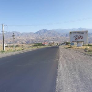 آسفالت جاده طالقان از گردنه تا کیوسک ایست و بازرسی محقق شد