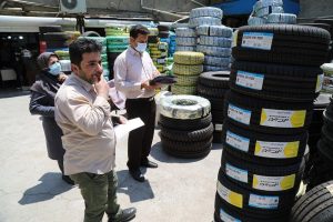 ضبط لاستیک قاچاق در کرج