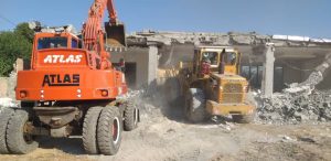 بناهای غیرمجاز در ۶۴ هکتار اراضی کشاورزی کرج تخریب شد