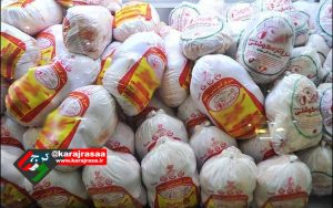 اجرای طرح توزیع گوشت مرغ منجمد داخلی با قیمت مصوب در البرز