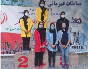 برترین های مسابقات قایقرانی بانوان کشور شدند