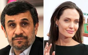 احمدی نژاد به آنجلینا جولی توییت زد + تصویر توییت
