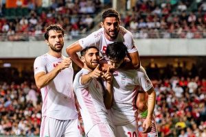 ایران بدون بازی در رده بندی فیفا سه پله صعود کرد