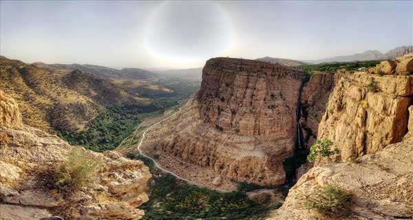 آبشار ریژاو دالاهو کرمانشاه