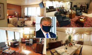 ترامپ اینجا بستری است؛ سوییت ریاست جمهوری بیمارستان والتر رید
