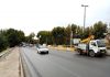طرح تامین روشنایی پل شهدای هفت تیر شهرستان نظرآباد انجام شد