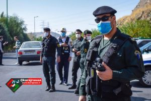 راههای ورودی کرج مسدود شد/ ممنوعیت ورود خودروهای غیر بومی