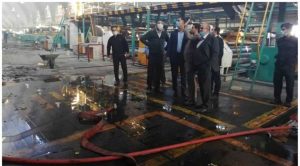 آتش سوزی در یک واحد تولیدی کارتن در شهرک صنعتی اشتهارد