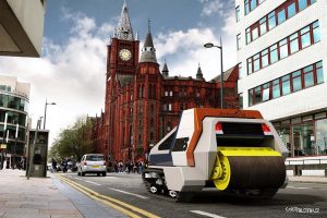 این ربات در عرض چند دقیقه چاله ها و ترک های جاده را از بین می‌برد + عکس