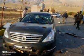 تصاویر انتقال شهید فخری زاده به بیمارستان پس از ترور در آبسرد