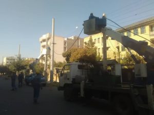 بهسازی شبکه برق فردیس در جهت رفع ضعف ولتاژ