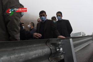 بازدید استاندار البرز از روند تکمیل جاده هشتگرد – طالقان