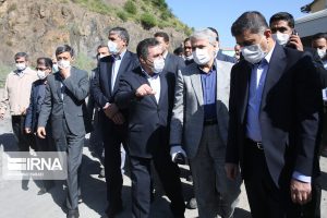بازدید معاون رییس جمهوری از قطعه دوم آزادراه تهران – شمال