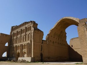 بخشی از طاق کسری فرو ریخت