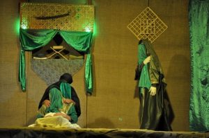 اجرای نمایش مذهبی «زخمی ترین یار حضرت زینب» در کمالشهر