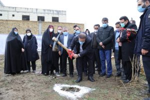 کلنگ زنی احداث ساختمان پزشکی قانونی ماهدشت