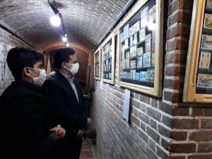 بر‌پایی نمایشگاه تابلو تمبر در البرز