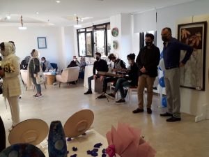 افتتاح نمایشگاه “رویای رنگی” در کرج + عکس