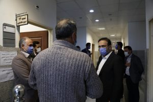 بازدید سرزده رئیس کل دادگستری استان البرز از دادسرای ناحیه ۳ کرج