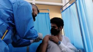 واکسیناسیون کرونا امدادگران اورژانس البرز آغاز شد