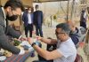 توزیع رایگان اقلام بهداشتی در میان گردشگر‌ان نو‌روز‌ی