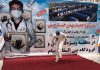ورزشکار البرزی رکورد روپایی با توپ ماسکی را ثبت کرد