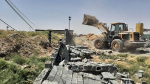 حریم تپه تاریخی قزلحصار غربی نظرآباد آزاد سازی شد